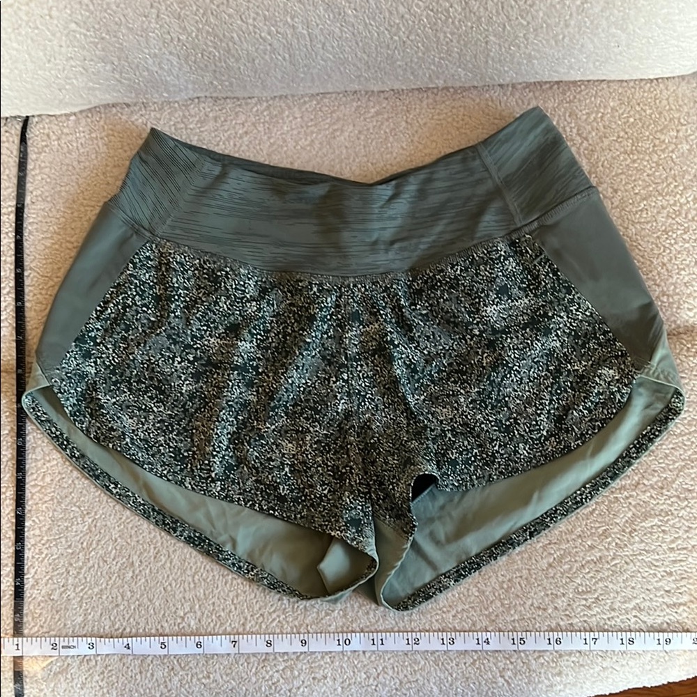 Outdoor Voices Hudson Pebble Green Workout Short